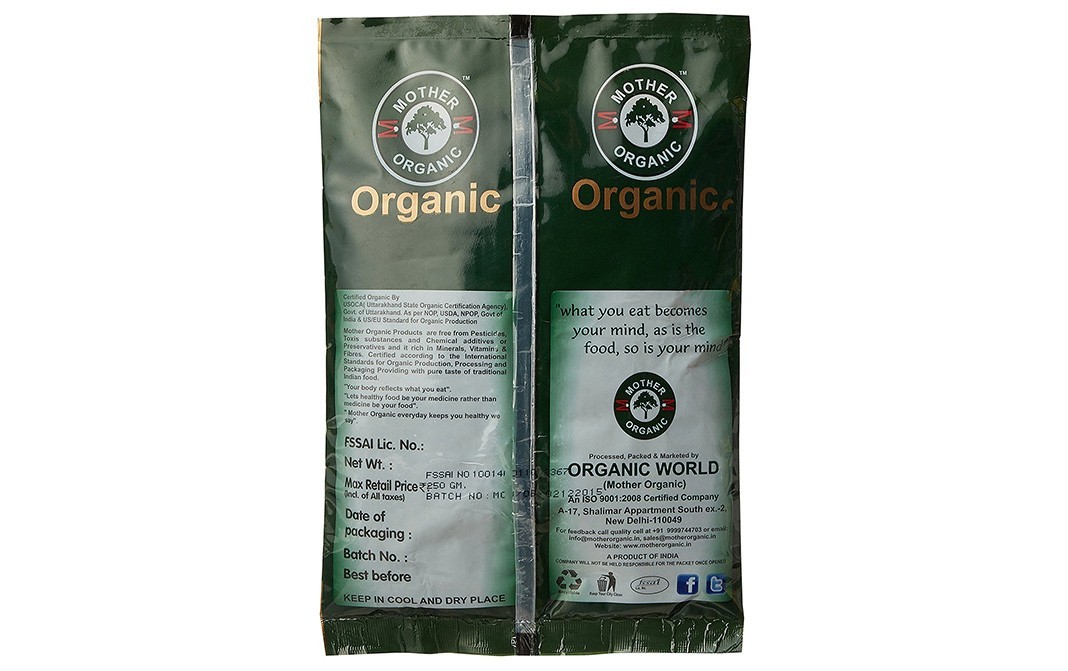 Mother Organic Green Tea    Pack  250 grams